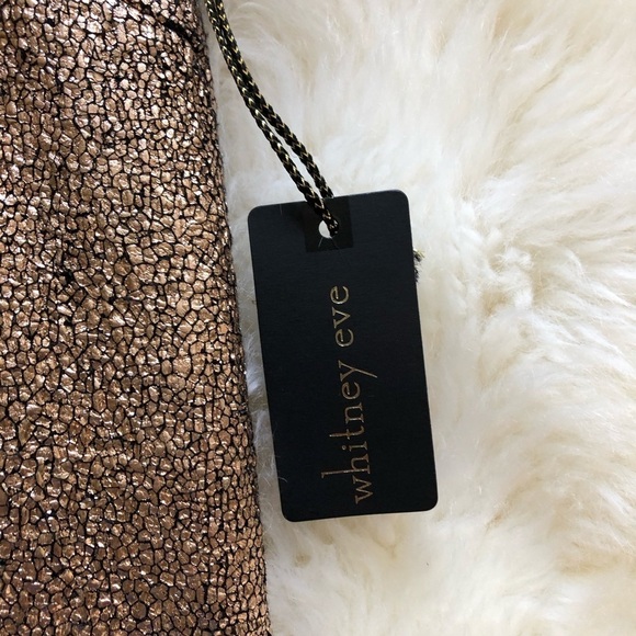 Whitney Eve Butterfly Ginger Textured Sleeveless Shift Dress 2 - Picture 5 of 9